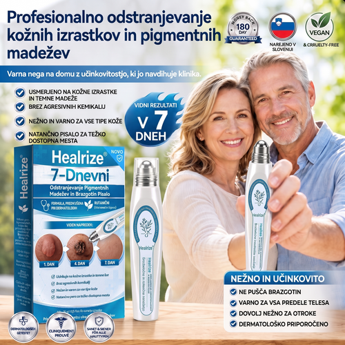 🔥 Ostalo je samo še 10 kosov! Izkoristite dodatnih 50 % popusta! 𝑯𝗲𝙖𝐥𝗿𝗶𝙯𝗲® 7-dnevni roll-on za ciljno nego kožnih nepravilnosti Tag & Spot 🪄