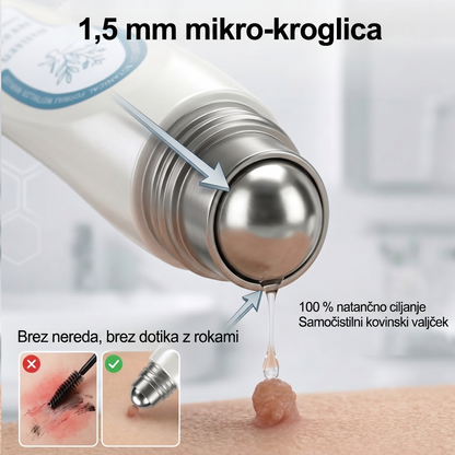 🔥 Ostalo je samo še 10 kosov! Izkoristite dodatnih 50 % popusta! 𝑯𝗲𝙖𝐥𝗿𝗶𝙯𝗲® 7-dnevni roll-on za ciljno nego kožnih nepravilnosti Tag & Spot 🪄