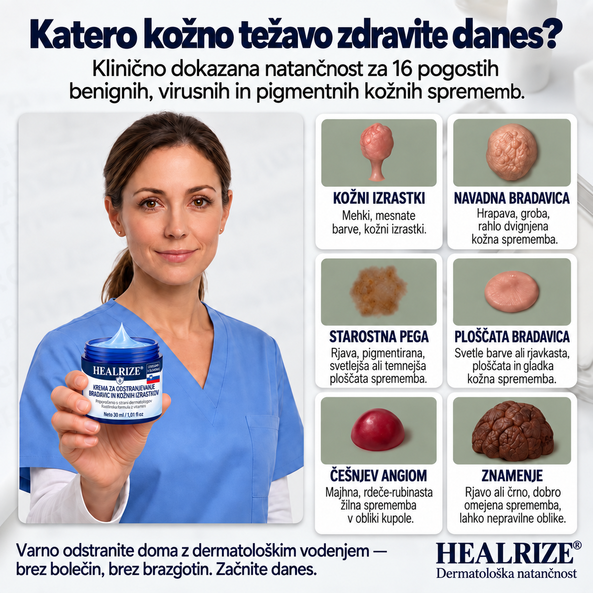 𝐇𝐞𝐚𝐥𝐫𝐢𝐳𝐞® 🧑‍⚕️🎍7-dnevna krema za odstranjevanje kožnih izrastkov in madežev🌿