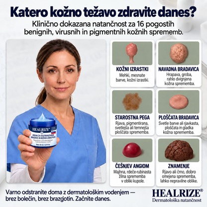 𝐇𝐞𝐚𝐥𝐫𝐢𝐳𝐞® 🧑‍⚕️🎍7-dnevna krema za odstranjevanje kožnih izrastkov in madežev🌿