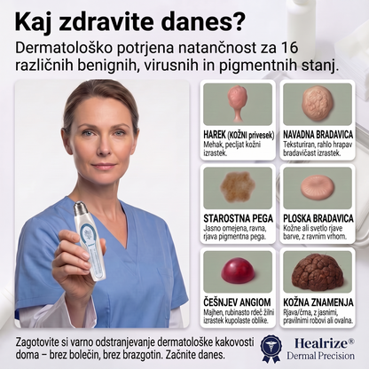 🔥 Ostalo je samo še 10 kosov! Izkoristite dodatnih 50 % popusta! 𝑯𝗲𝙖𝐥𝗿𝗶𝙯𝗲® 7-dnevni roll-on za ciljno nego kožnih nepravilnosti Tag & Spot 🪄
