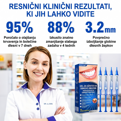Zoencgz® 🦷🥗Antibakterijski gel za obnovo dlesni | Vidni učinki v 7 dneh