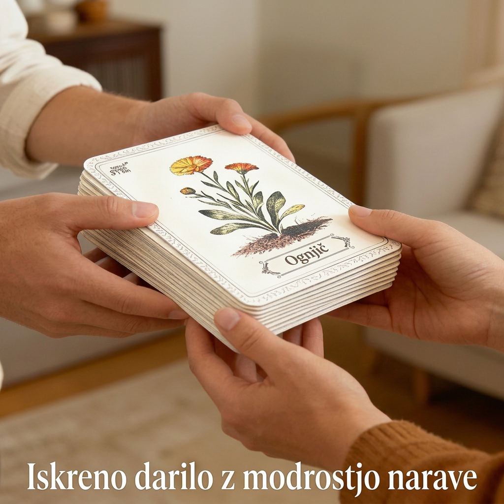 🌱 Setljiv koledar iz semenskega papirja „Timeless” za 2027